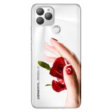 Senada General Mobile Gm 22 Plus İle Uyumlu Kılıf 0.4Mm Lazer Kesim Silikon Stok Türk Kadını