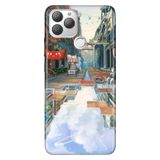 Senada General Mobile Gm 22 Plus İle Uyumlu Kılıf 0.4Mm Lazer Kesim Silikon Stok:3D Anime