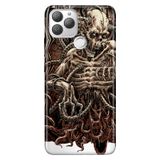 Senada General Mobile Gm 22 Plus İle Uyumlu Kılıf 0.4Mm Lazer Kesim Silikon Stok:Ahtapot Skull