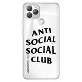 Senada General Mobile Gm 22 Plus İle Uyumlu Kılıf 0.4Mm Lazer Kesim Silikon Stok:Anti Social