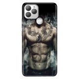 Senada General Mobile Gm 22 Plus İle Uyumlu Kılıf 0.4Mm Lazer Kesim Silikon Stok:Bay Vücut
