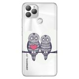 Senada General Mobile Gm 22 Plus İle Uyumlu Kılıf 0.4Mm Lazer Kesim Silikon Stok:Baykuş Dostlar