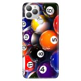 Senada General Mobile Gm 22 Plus İle Uyumlu Kılıf 0.4Mm Lazer Kesim Silikon Stok:Bilardo