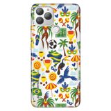Senada General Mobile Gm 22 Plus İle Uyumlu Kılıf 0.4Mm Lazer Kesim Silikon Stok:Brezilya