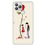 Senada General Mobile Gm 22 Plus İle Uyumlu Kılıf 0.4Mm Lazer Kesim Silikon Stok:Büyük Aşk