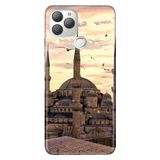 Senada General Mobile Gm 22 Plus İle Uyumlu Kılıf 0.4Mm Lazer Kesim Silikon Stok:Camii
