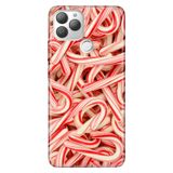 Senada General Mobile Gm 22 Plus İle Uyumlu Kılıf 0.4Mm Lazer Kesim Silikon Stok:Candy Şeker