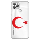 Senada General Mobile Gm 22 Plus İle Uyumlu Kılıf 0.4Mm Lazer Kesim Silikon Stok:Canım Türkiyem