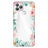 Senada General Mobile Gm 22 Plus İle Uyumlu Kılıf 0.4Mm Lazer Kesim Silikon Stok:Çerçeve Imaj
