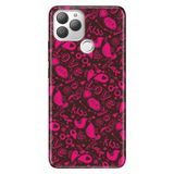 Senada General Mobile Gm 22 Plus İle Uyumlu Kılıf 0.4Mm Lazer Kesim Silikon Stok:Çılgın Aşk