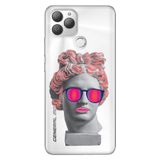 Senada General Mobile Gm 22 Plus İle Uyumlu Kılıf 0.4Mm Lazer Kesim Silikon Stok:Cool Tanrıça