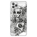 Senada General Mobile Gm 22 Plus İle Uyumlu Kılıf 0.4Mm Lazer Kesim Silikon Stok:Cross Tattoo