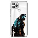 Senada General Mobile Gm 22 Plus İle Uyumlu Kılıf 0.4Mm Lazer Kesim Silikon Stok:Dead Space