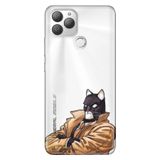 Senada General Mobile Gm 22 Plus İle Uyumlu Kılıf 0.4Mm Lazer Kesim Silikon Stok:Dedektif