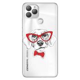 Senada General Mobile Gm 22 Plus İle Uyumlu Kılıf 0.4Mm Lazer Kesim Silikon Stok:Dog Reds