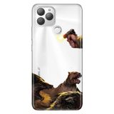 Senada General Mobile Gm 22 Plus İle Uyumlu Kılıf 0.4Mm Lazer Kesim Silikon Stok:Dog War