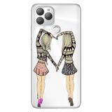 Senada General Mobile Gm 22 Plus İle Uyumlu Kılıf 0.4Mm Lazer Kesim Silikon Stok:Dost