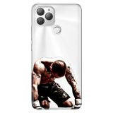 Senada General Mobile Gm 22 Plus İle Uyumlu Kılıf 0.4Mm Lazer Kesim Silikon Stok:Dövüşçü