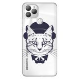 Senada General Mobile Gm 22 Plus İle Uyumlu Kılıf 0.4Mm Lazer Kesim Silikon Stok:Dr.Cat
