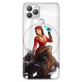 Senada General Mobile Gm 22 Plus İle Uyumlu Kılıf 0.4Mm Lazer Kesim Silikon Stok:Fallout Piper