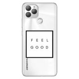 Senada General Mobile Gm 22 Plus İle Uyumlu Kılıf 0.4Mm Lazer Kesim Silikon Stok:Feel Good