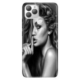 Senada General Mobile Gm 22 Plus İle Uyumlu Kılıf 0.4Mm Lazer Kesim Silikon Stok:Gigi Hadid
