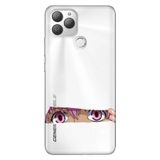 Senada General Mobile Gm 22 Plus İle Uyumlu Kılıf 0.4Mm Lazer Kesim Silikon Stok:Gizli Bakış
