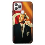 Senada General Mobile Gm 22 Plus İle Uyumlu Kılıf 0.4Mm Lazer Kesim Silikon Stok:Gs Mustafa Kemal