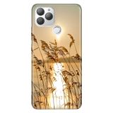 Senada General Mobile Gm 22 Plus İle Uyumlu Kılıf 0.4Mm Lazer Kesim Silikon Stok:Günbatımı 90