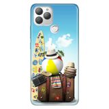 Senada General Mobile Gm 22 Plus İle Uyumlu Kılıf 0.4Mm Lazer Kesim Silikon Stok:Hadi Tatile!