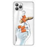 Senada General Mobile Gm 22 Plus İle Uyumlu Kılıf 0.4Mm Lazer Kesim Silikon Stok:Hayatı Sev