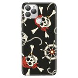 Senada General Mobile Gm 22 Plus İle Uyumlu Kılıf 0.4Mm Lazer Kesim Silikon Stok:İskelet Kaptan