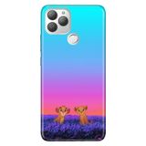 Senada General Mobile Gm 22 Plus İle Uyumlu Kılıf 0.4Mm Lazer Kesim Silikon Stok:Junior Aslanlar