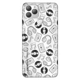 Senada General Mobile Gm 22 Plus İle Uyumlu Kılıf 0.4Mm Lazer Kesim Silikon Stok:Kaset