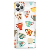 Senada General Mobile Gm 22 Plus İle Uyumlu Kılıf 0.4Mm Lazer Kesim Silikon Stok:Kupalar