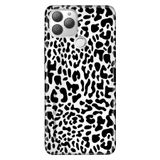 Senada General Mobile Gm 22 Plus İle Uyumlu Kılıf 0.4Mm Lazer Kesim Silikon Stok:Leopar Deseni