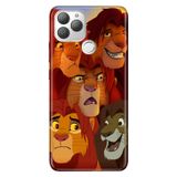 Senada General Mobile Gm 22 Plus İle Uyumlu Kılıf 0.4Mm Lazer Kesim Silikon Stok:Lion King