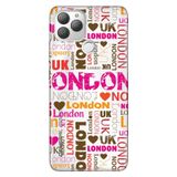 Senada General Mobile Gm 22 Plus İle Uyumlu Kılıf 0.4Mm Lazer Kesim Silikon Stok:London Letter