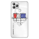 Senada General Mobile Gm 22 Plus İle Uyumlu Kılıf 0.4Mm Lazer Kesim Silikon Stok:Loveheart