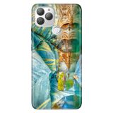 Senada General Mobile Gm 22 Plus İle Uyumlu Kılıf 0.4Mm Lazer Kesim Silikon Stok:Mağara