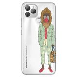 Senada General Mobile Gm 22 Plus İle Uyumlu Kılıf 0.4Mm Lazer Kesim Silikon Stok:Maymun Bey