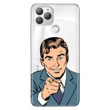 Senada General Mobile Gm 22 Plus İle Uyumlu Kılıf 0.4Mm Lazer Kesim Silikon Stok:Men99
