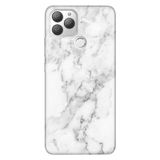 Senada General Mobile Gm 22 Plus İle Uyumlu Kılıf 0.4Mm Lazer Kesim Silikon Stok:Mermer Stil