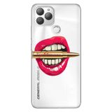 Senada General Mobile Gm 22 Plus İle Uyumlu Kılıf 0.4Mm Lazer Kesim Silikon Stok:Mermidudak