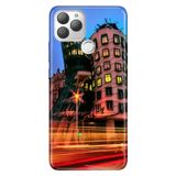 Senada General Mobile Gm 22 Plus İle Uyumlu Kılıf 0.4Mm Lazer Kesim Silikon Stok:Mimari Tasarım
