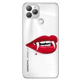 Senada General Mobile Gm 22 Plus İle Uyumlu Kılıf 0.4Mm Lazer Kesim Silikon Stok:Miss.Vampir