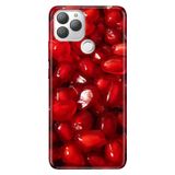 Senada General Mobile Gm 22 Plus İle Uyumlu Kılıf 0.4Mm Lazer Kesim Silikon Stok:Nar Meyve
