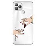 Senada General Mobile Gm 22 Plus İle Uyumlu Kılıf 0.4Mm Lazer Kesim Silikon Stok:Oje