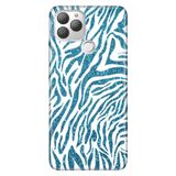 Senada General Mobile Gm 22 Plus İle Uyumlu Kılıf 0.4Mm Lazer Kesim Silikon Stok:Parildayan Zebra
