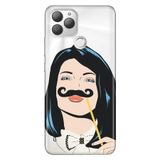 Senada General Mobile Gm 22 Plus İle Uyumlu Kılıf 0.4Mm Lazer Kesim Silikon Stok:Party Girl